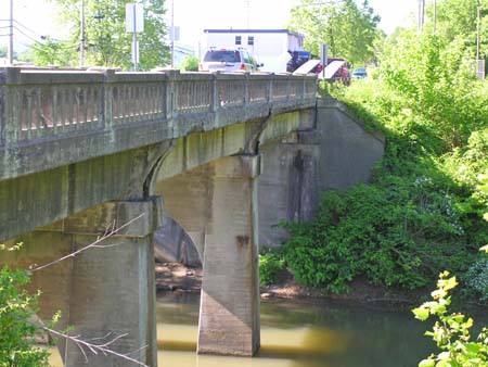 bridge over creek